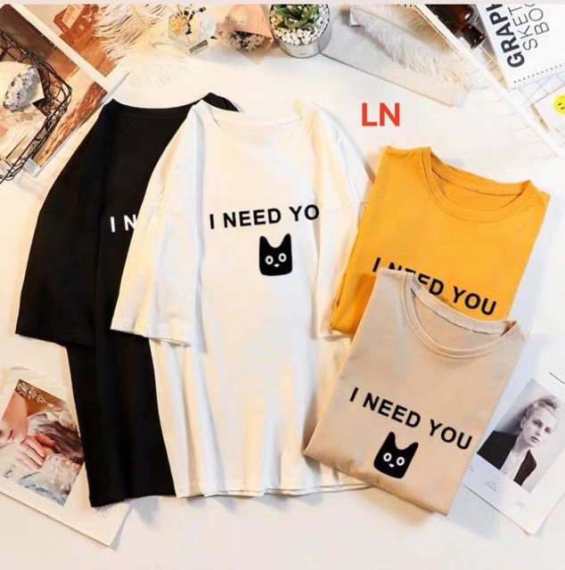 BST Áo mèo I Need You DAN876 siêu đẹp