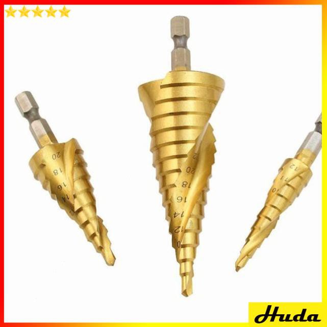 MŨI KHOAN THÁP - BỘ MŨI KHOAN TẦNG CHÂN LỤC GIÁC  -  đồ làm mộc