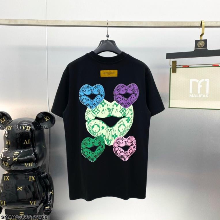 [Sẵn hàng] Áo phông nam nữ hình môi GC cao cấp-Áo phông nam hot nhất hè 2022 -Shop Dũng Boutique