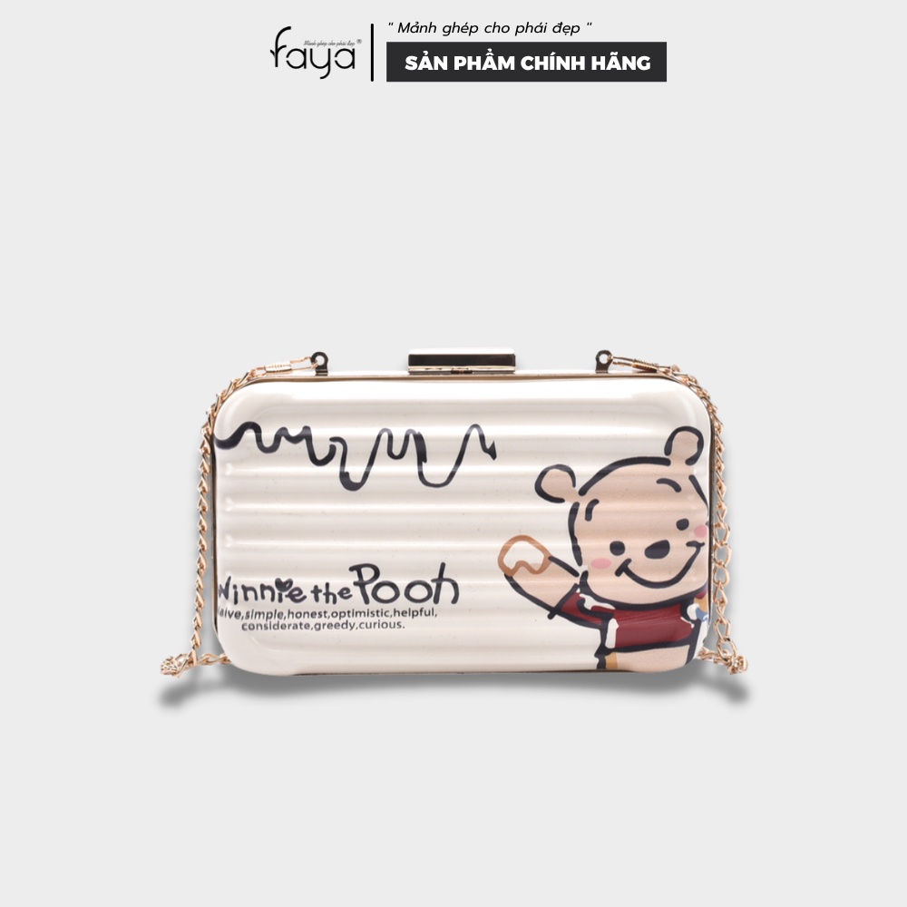 Faya - Túi xách cluth Pooh dễ thương T944