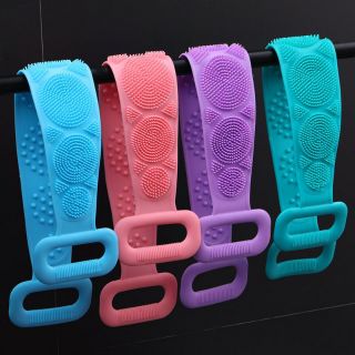 Dây Đai Chà Lưng Silicon 2 Mặt Đa Năng - DÂY KỲ LƯNG