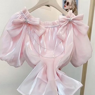 Áo sơ mi kiểu Pháp, áo sơ mi nơ tiểu thư