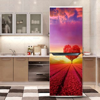DECAL TRANG TRÍ TỦ LẠNH PHONG CẢNH ĐẸP