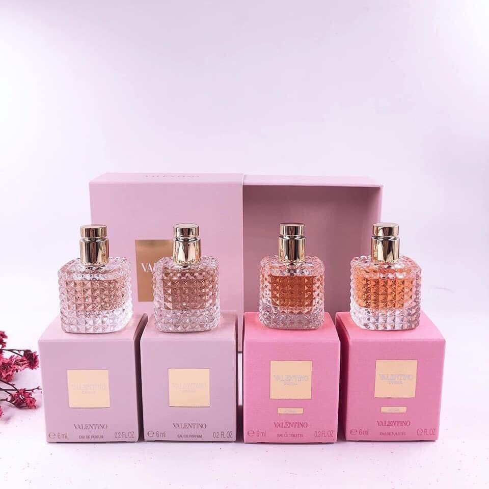 Set 4 chai nước hoa mini nữ Valentino | Thế Giới Skin Care