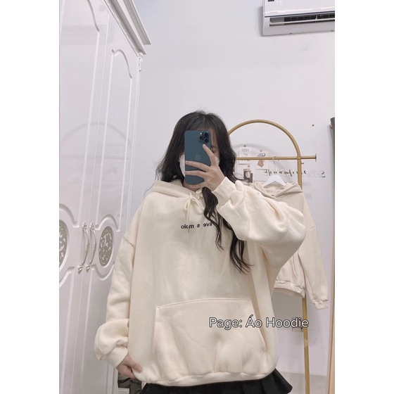 [ Rẻ vô địch ] Áo hoodie form rộng mũ hai lớp - Live
