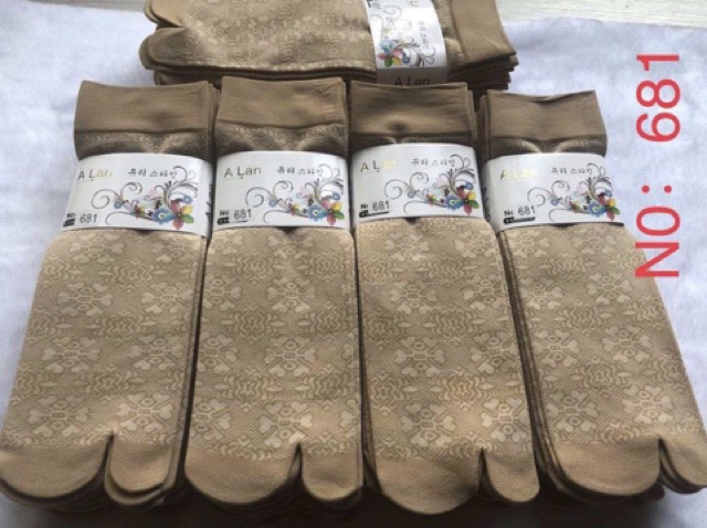 combo 10 đôi gót da bông