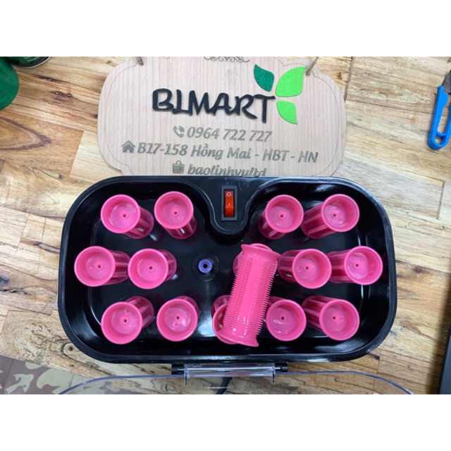 BỘ LÔ UỐN TÓC ĐIỆN 15 ỐNG KHÔNG LÀM HẠI TÓC (DÒNG CAO CẤP)