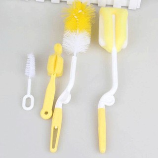 Bộ Cọ Rửa Bình Sữa Và Núm Ti 4 Món
