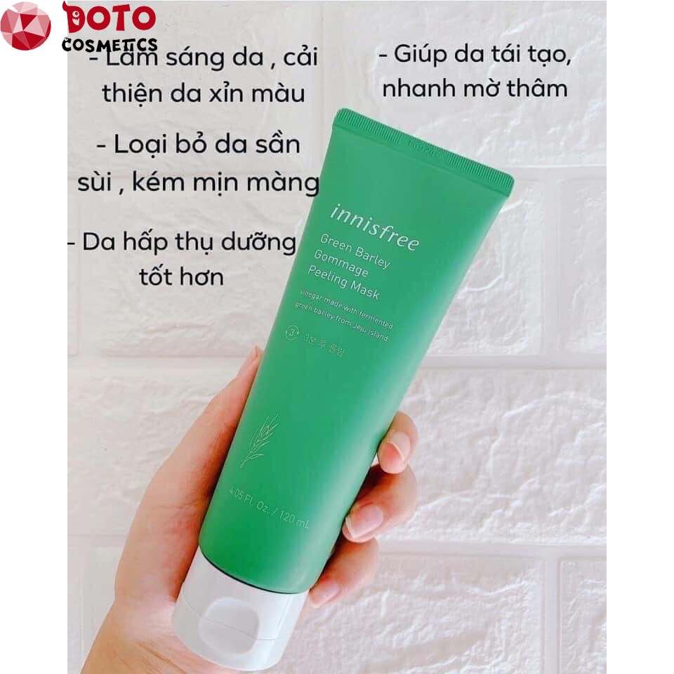 Tẩy Tế Bào Chết Lúa Mạch Innisfree [HÀNG AUTH] Green Barley Gommage Peeling Mask