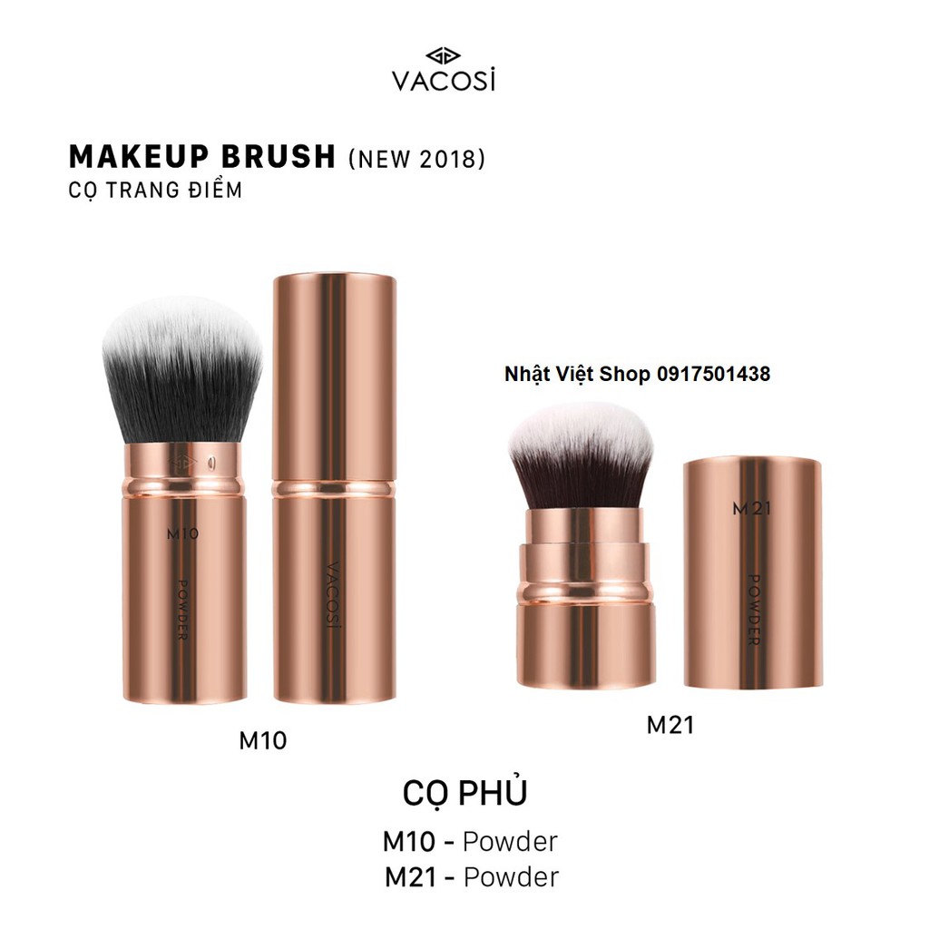 Vacosi - Cọ phủ nắp đậy Powder Brush