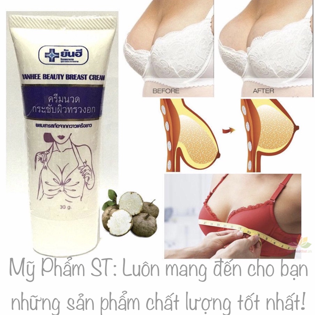 Kem làm nở ngực săn chắc ngực yanhee Breast Thái Lan Tăng kích thước vòng 1 chống chảy xệ giảm thâm nhũ hoa dưỡng da
