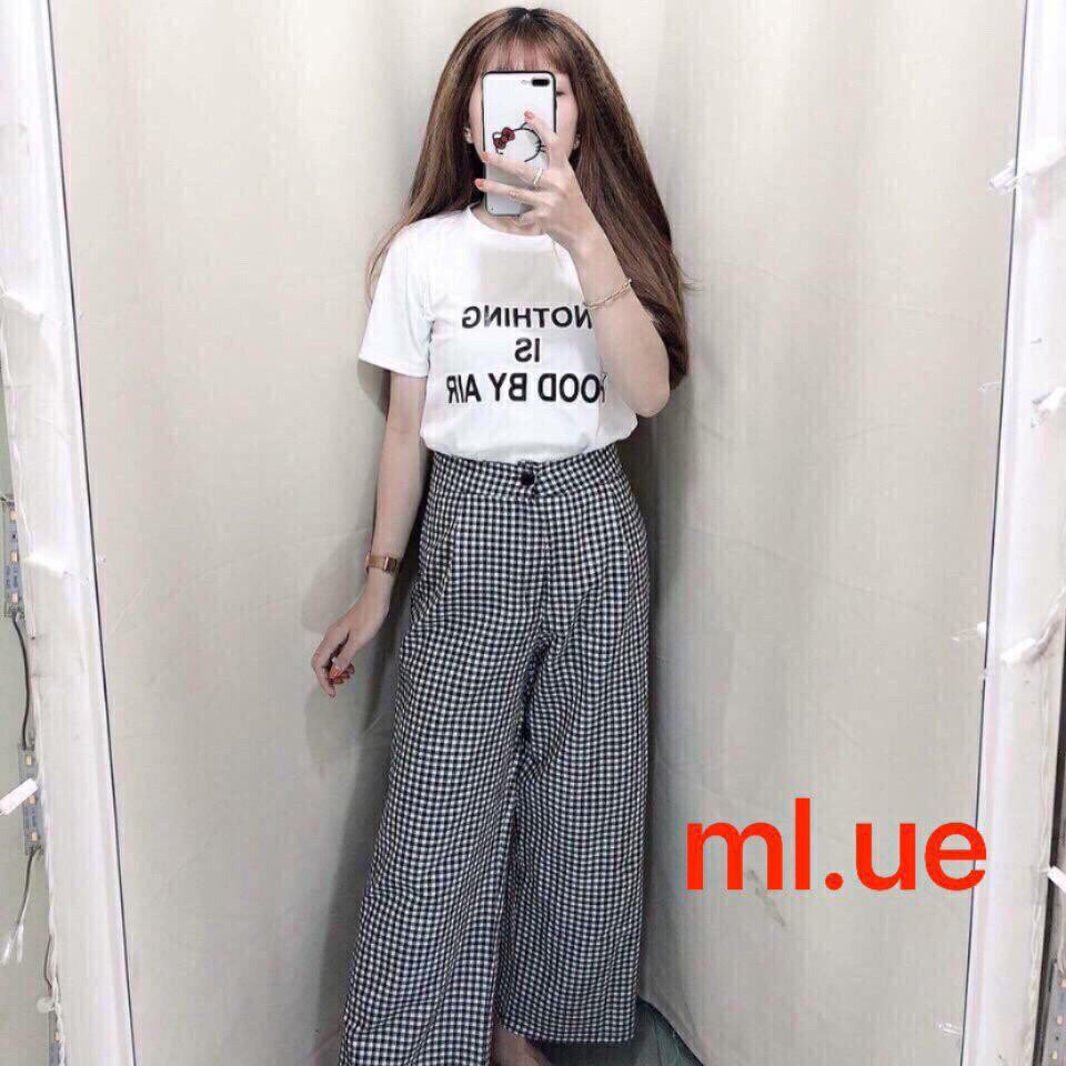 sét quần ống rộng