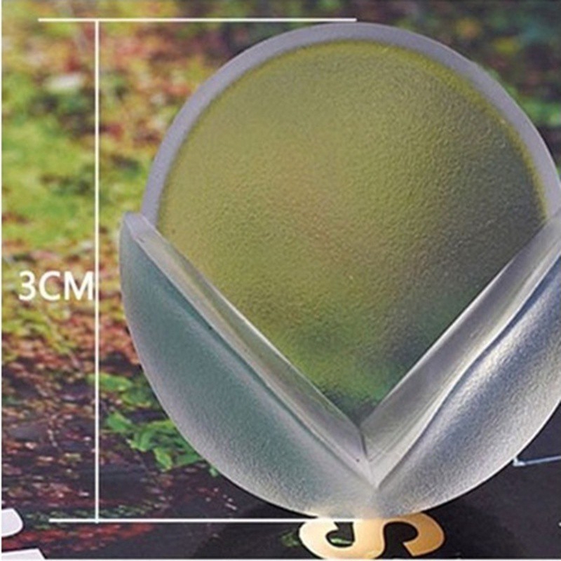 10Pcs Baby Safety Silicone Guards Cushion Table Corner Protector Edge Proofing