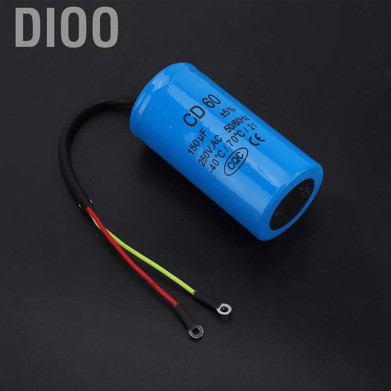 Tụ Điện Dio Cd60 250vac 150uf 50 / 60hz Chuyên Dụng