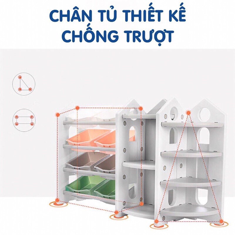 GIÁ KỆ ĐỰNG ĐỒ CHƠI CAO CẤP HOLLA 2021