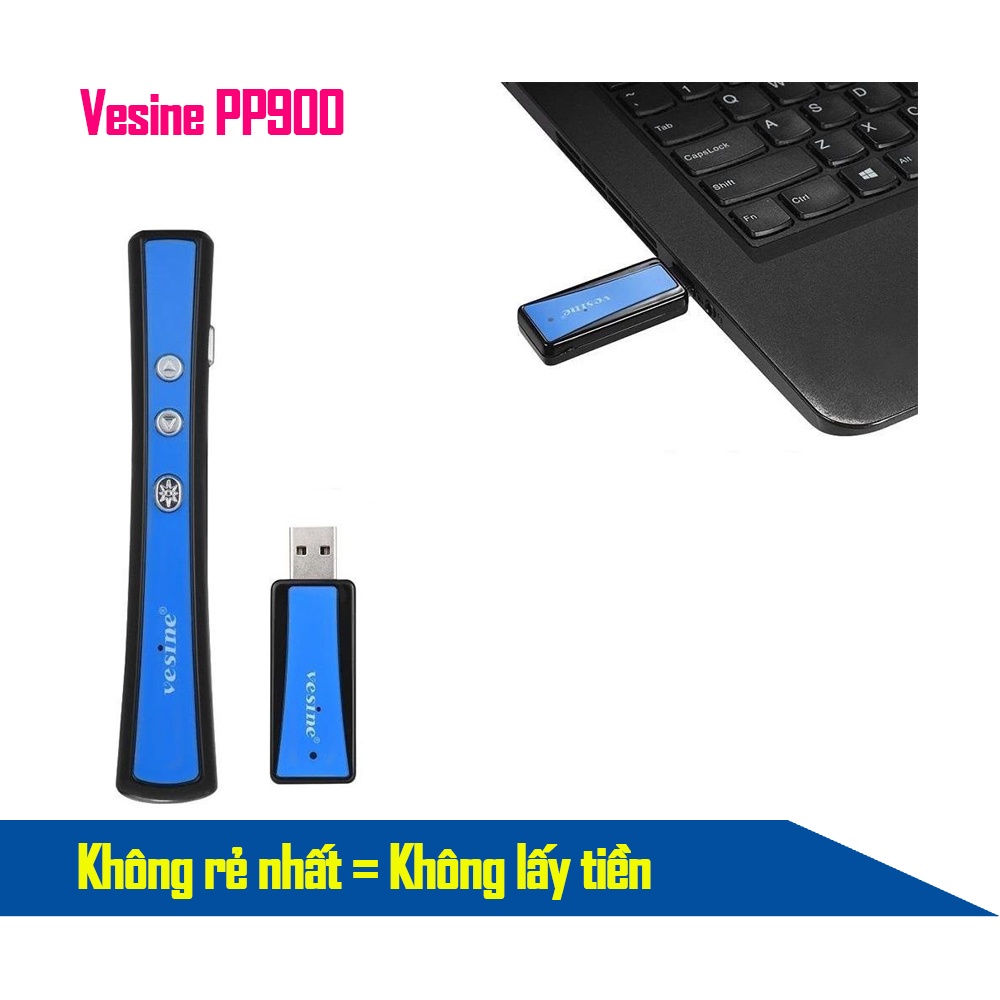 Bút trình chiếu Vesine PP900 chính hãng dễ dàng sử dụng giá rẻ bất ngờ