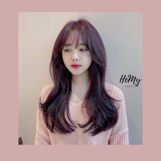 [TÍM NHO] Thuốc nhuộm tóc màu tím nho tặng kèm găng tay ni lông