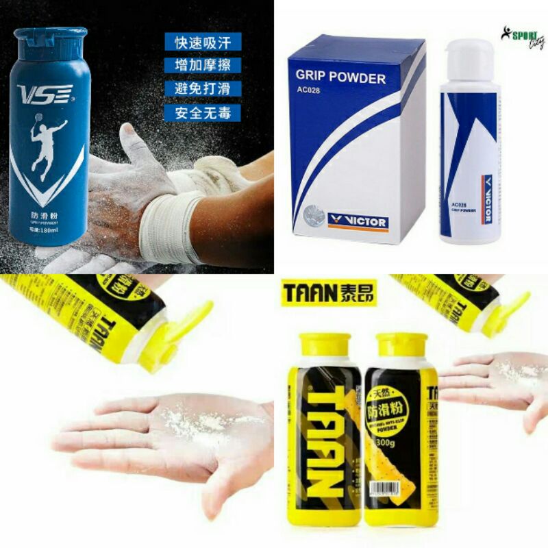 Bột chống mồ hôi tay Victor, TAAN, VS