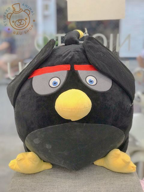 [Bán Chạy] Gấu bông Angry bird 2019 lông nhung mịn