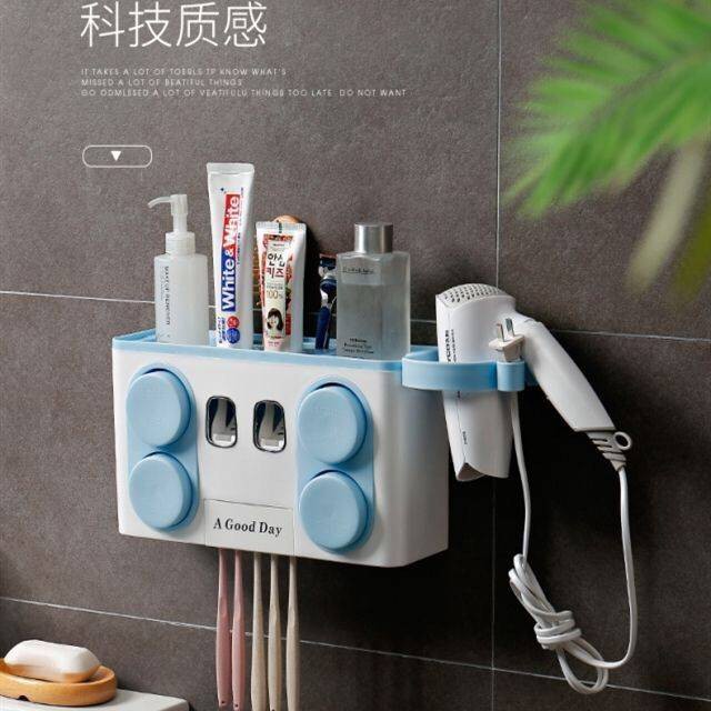 kệ lò vi sóngđời Kệ Không đục lỗ, hút tường, dụng cụ nặn kem đánh răng, giá để đồ nha khoa | BigBuy360 - bigbuy360.vn