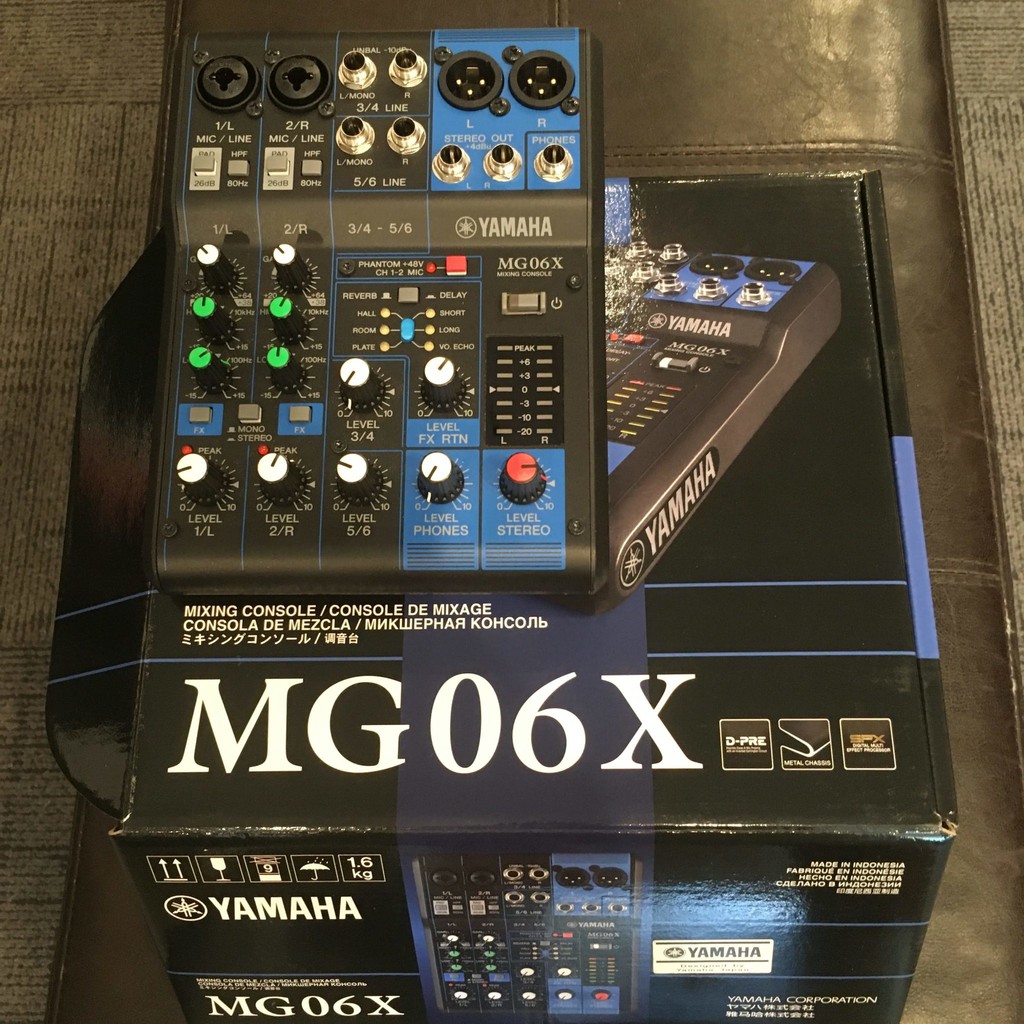 Mixer Yamaha MG06X - Bàn trộn âm thanh Yamaha MG06X - TRƯỜNG THỊNH AUDIO