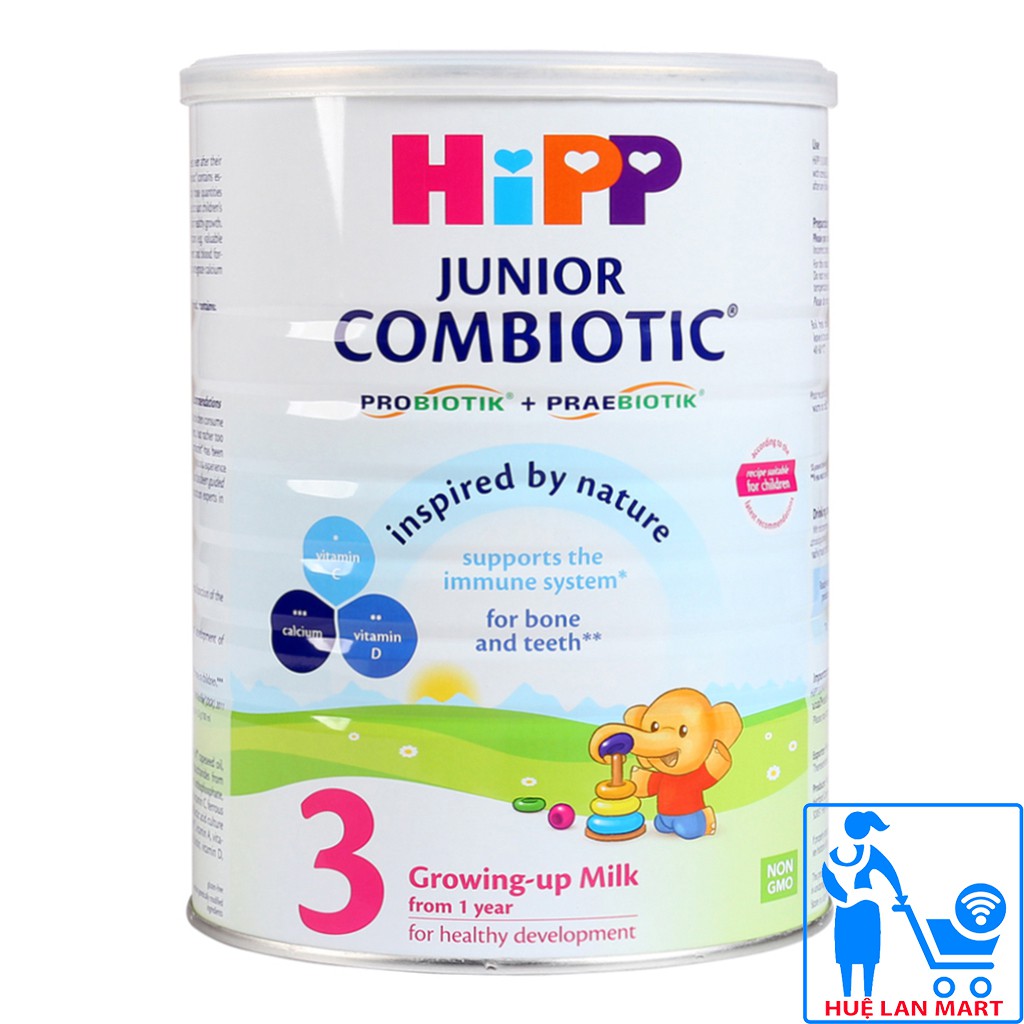 [CHÍNH HÃNG] Sữa Bột HiPP Junior Combiotic 3 - Hộp 800g (Cho bé 1-3 tuổi)