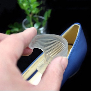 Miếng lót giày cao gót bằng gel silica trong suốt vô hình