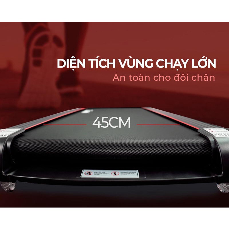 Máy chạy bộ điện FUJILA ZASAMI - C201 - Màn hình LCD 7 - Đa chức năng tập luyện - Hàng Cao Cấp - Bảo Hành 6 Năm