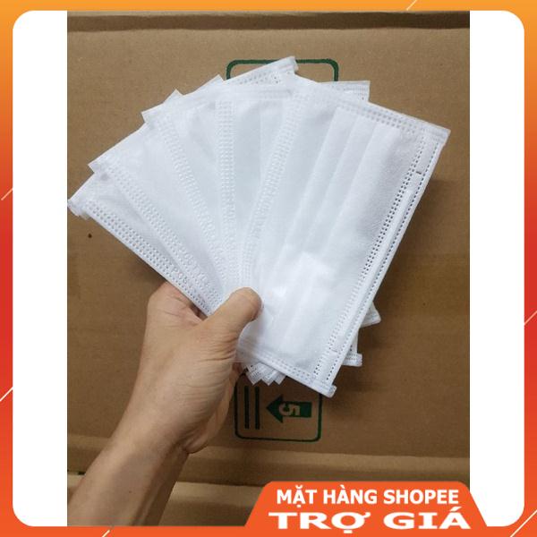 Hộp 50 chiếc Khẩu trang y tế 4 lớp (xanh, trắng, xám, đen)