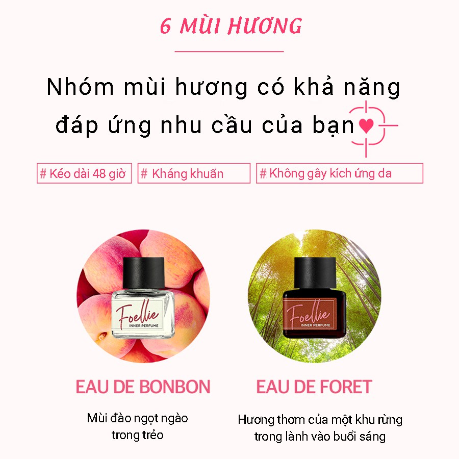 Nước Hoa Vùng Kín FOELLIE INNER PERFUME 5ml_Mỹ phẩm Hàn Quốc chính hãng | BigBuy360 - bigbuy360.vn