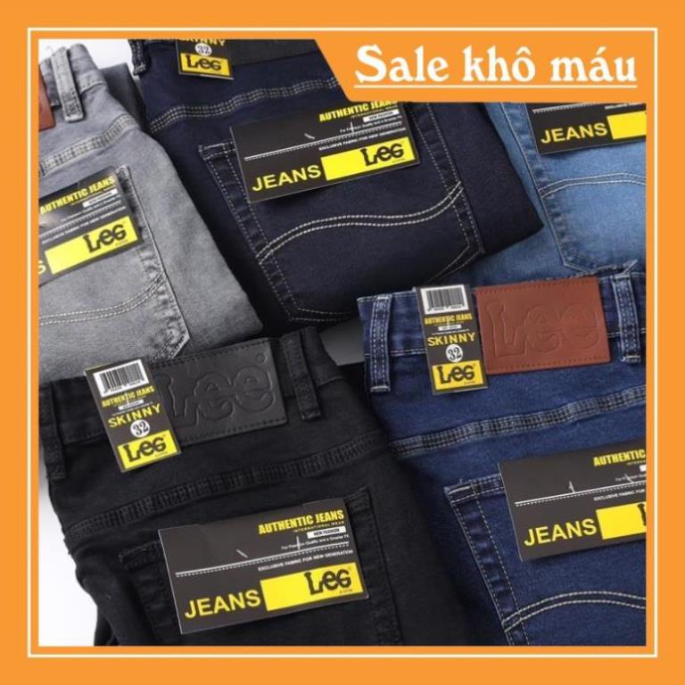 Quần Jean nam thun size từ nhỏ đến BIGSIZE < 120kg (size đại 36-44) -b11