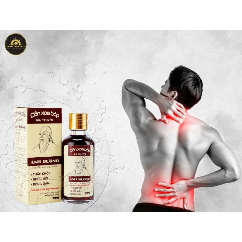 Combo Dầu xoa bóp phong thấp gia Truyền Chính Hãng Ánh Dương