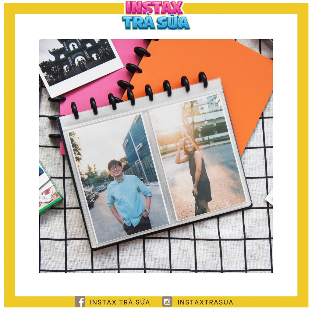 ALBUM INSTAX WIDE - BÌA CÒNG BAZIC (40 ẢNH)