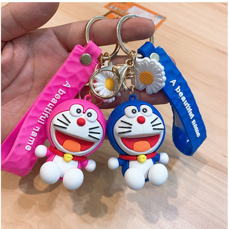 Móc Chìa Khóa Jingle Cat Doraemon Trang Trí Cặp Đi Học, Đồ Sưu Tầm Độc Đáo