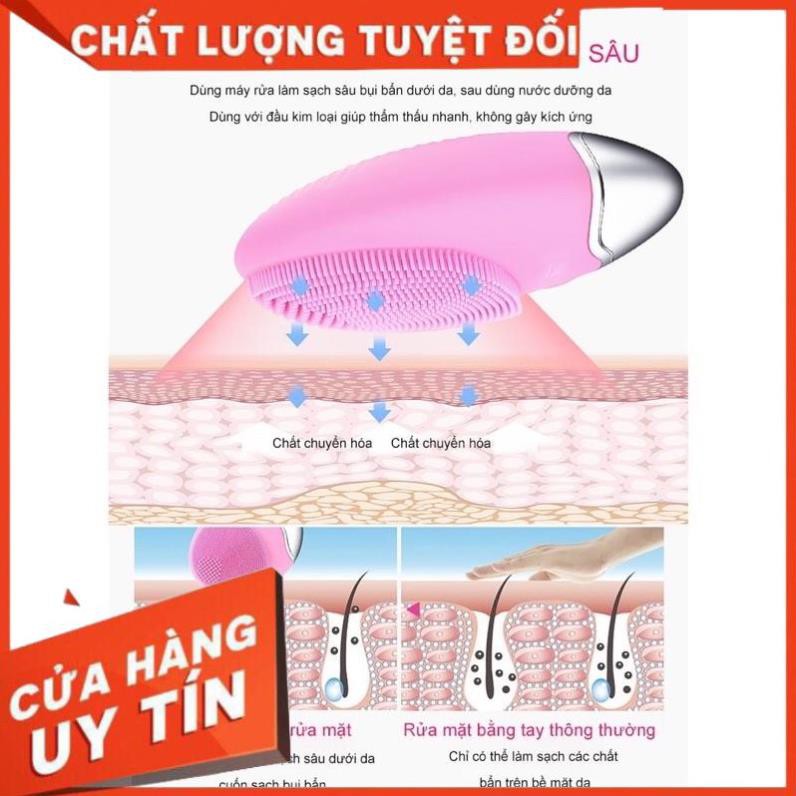 Sale Sốc -  MÁY RỬA MẶT CẦM TAY FOREVER MINI CAO CẤP NỘI ĐỊA TRUNG . Siroshop.
