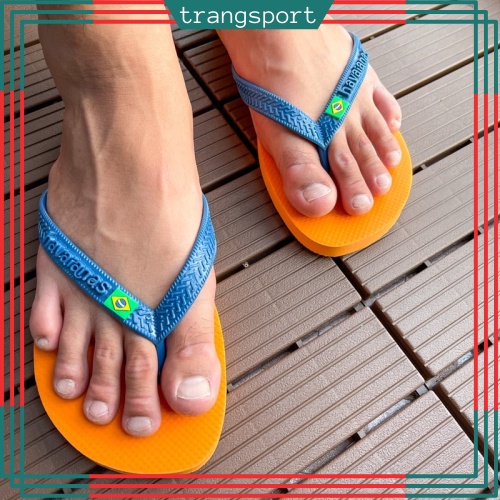 Dép kẹp nam havaianas tông nam Thái Lan đi biển full box dép lào nam havanas xỏ ngón thời trang cao su