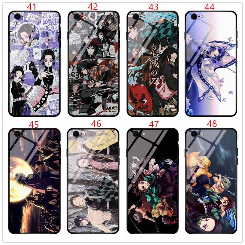 Ốp Điện Thoại Kính Cường Lực Cứng In Hình anime demon slayer Cho xiaomi poco x3 nfc / poco x3 pro poco f2 pro