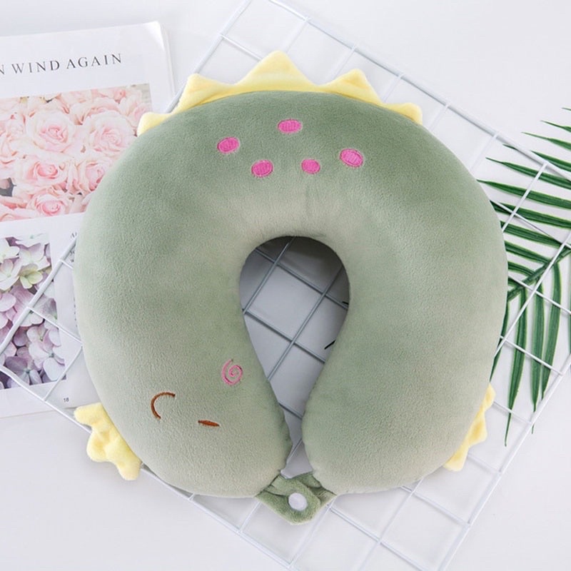 Gối Chữ U Văn Phòng Hình Thú Ngộ Nghĩnh , Gối Tựa Cổ Đi Máy Bay, Ô tô, Đi Du Lịch Ruột Bông Cao Cấp