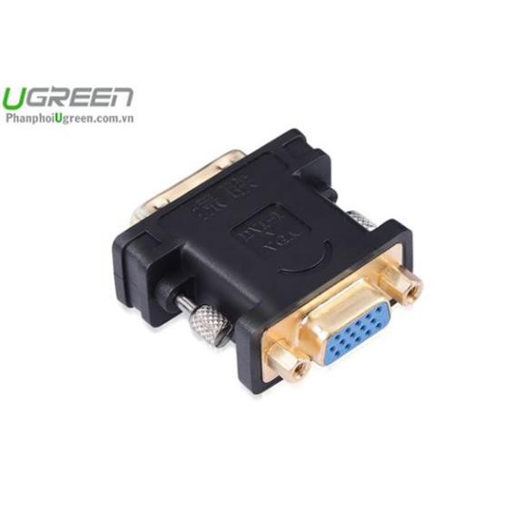 Đầu chuyển đổi DVI 24+5 to VGA chính hãng Ugreen 20122 cao cấp bảo hành 18 tháng