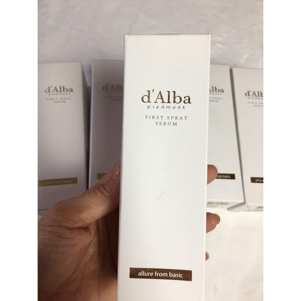 Xịt Khoáng Bơ và Vàng Non 24k d’Alba Hàn Quốc | BigBuy360 - bigbuy360.vn