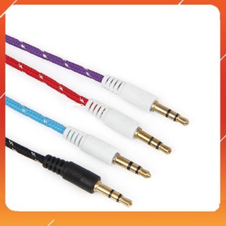 Dây cáp âm thanh 1M jack 3.5mm chất lượng cao cho điện thoại -