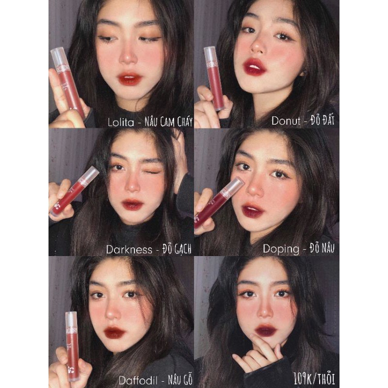 SON KEM DARLING VELVET CREAM LIP | UNICORN CASTLE | BigBuy360 - bigbuy360.vn