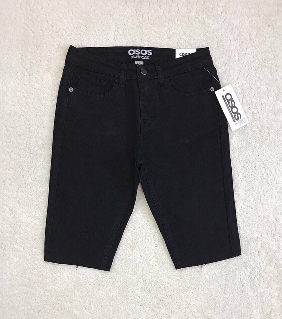 Quần short ngố trơn lai cắt siêu xinh