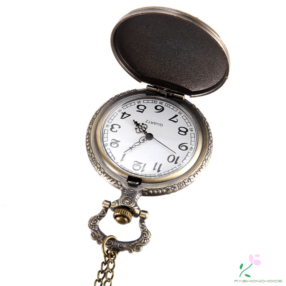 Đồng hồ quả quýt chạm khắc hình ngựa phong cách cổ điển | BigBuy360 - bigbuy360.vn