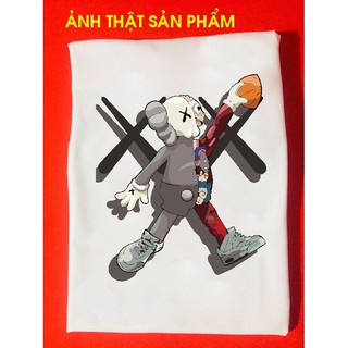 áo thun Kaws 17,chất đẹp, bao đổi trả, phông