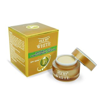 Kem Trắng Da - Giữ Ẩm - Se Khít Lỗ Chân Lông - Chống Nắng OLY HT WHITE 12g/25g