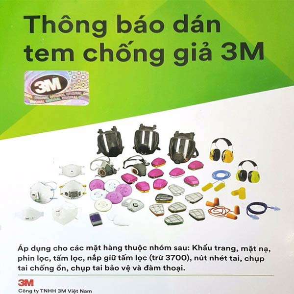 [LẺ 1 CÁI] Khẩu trang y tế 3M 1860 tiêu chuẩn N95 cao cấp dùng trong y tế