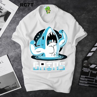 FREESHIP ❤️ ÁO THUN UNISEX HOẠT HÌNH CÁ MẬP SHARK CUTE - FORM RỘNG CHUẨN MỸ - HỒ CHÍ MINH