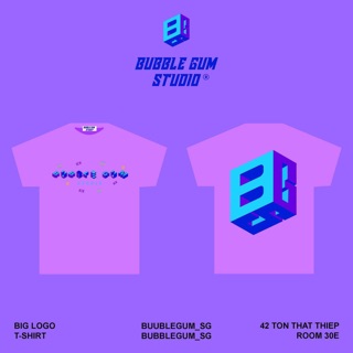 BIG LOGO SS1 BY BUBBLE GUM STUDIO - MÀU TÍM
