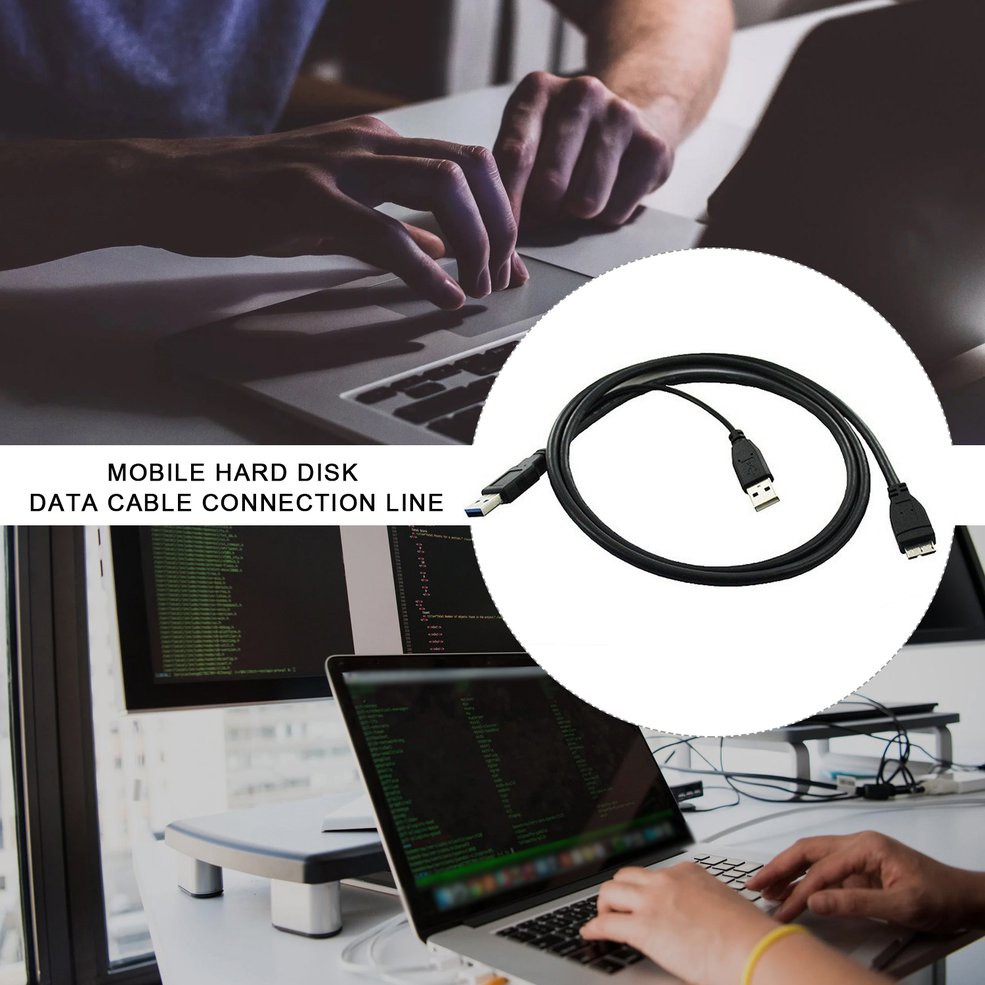 Dây Cáp Truyền Dữ Liệu Đầu Usb 3.0 Sang Micro-B | BigBuy360 - bigbuy360.vn